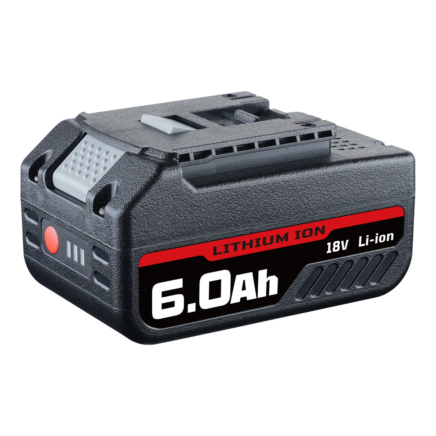 2x 18V BAT609 Replacement Battery for Bosch 18V 6.0Ah Li-ion Power Tool with LED