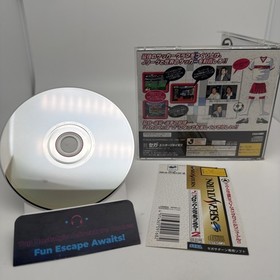 J. League Official TV Game Sakatsuku 2 - Sega Saturn Japanese Import US Seller