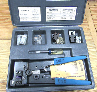 TYCO ELECTRONICS AMP 2-231652-0 RATCHETING CRIMP MODULAR TOOL
