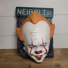  Pennywise the Clown Anamatronic DoorKnocker Decoration IT StephenKing Halloween