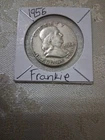 1956 Franklin Silver Half Dollar VF