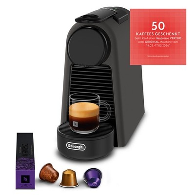 De'Longhi Nespresso Essenza Mini EN85.BKMT Kaffeemaschine Kapselmaschine 19 bar