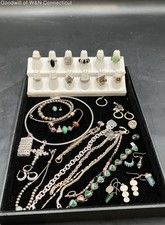 38 Piece 925 Sterling Silver Jewelry/Scrap Lot 253.17g
