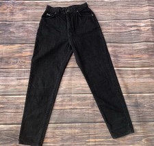 EUC Lee Vintage High Waist Mom Jeans - Black, SZ 12, 100 Cotton FREE SHIPPING