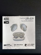 Altec Lansing NanoBuds Sport True Wireless Bluetooth Earbuds - Icy Blue