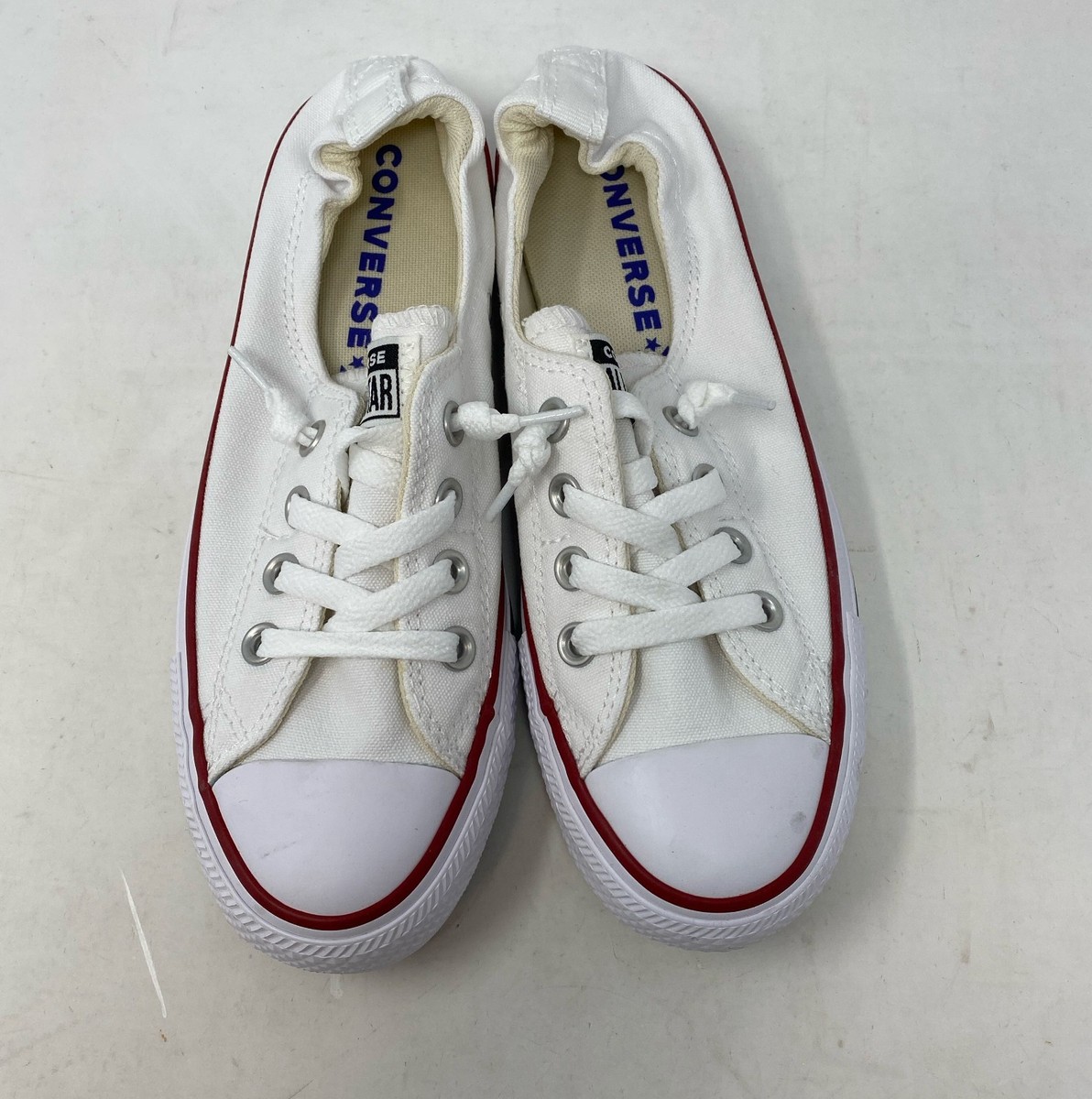 Size 7.5 - Converse Chuck Taylor All Star Shoreline Ox White W for