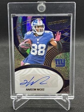 2025 Panini Revolution Hakeem Nicks Auto #/199 Giants Autograph AGH-HNS