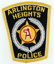 ILLINOIS IL ARLINGTON HEIGHTS POLICE NICE SHOULDER PATCH SHERIFF