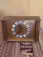 HEGES Electronic Tischuhr / Buffetuhr / Kaminuhr Vintage