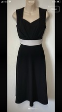 SIZE 8 Classic Black Soft Stretch Dress