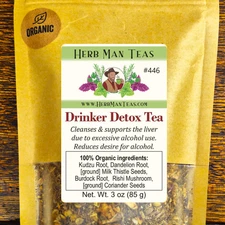 DRINKERS DETOX TEA - Detoxes the liver and reduces alcohol cravings. #446