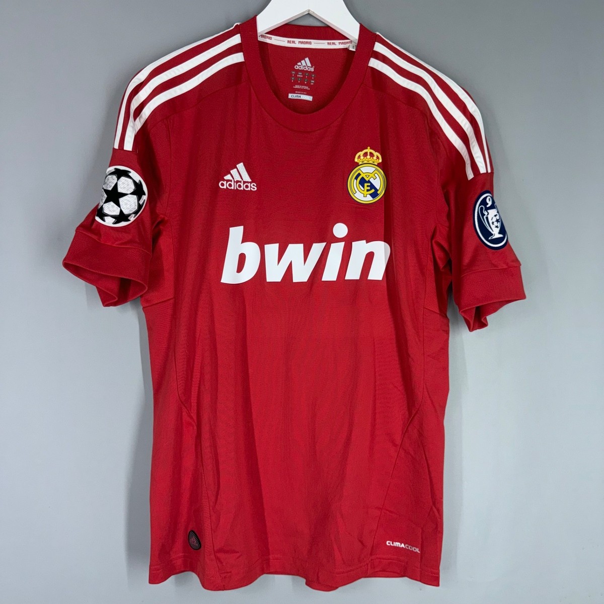 REAL MADRID 2011 2012 THIRD SHIRT JERSEY ADIDAS CHAMPIONS LEAGUE
