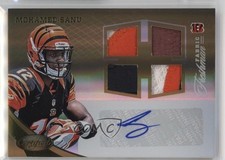 2012 Certified Freshman Fabric Mirror Gold Signatures /25 Mohamed Sanu Auto 16yo