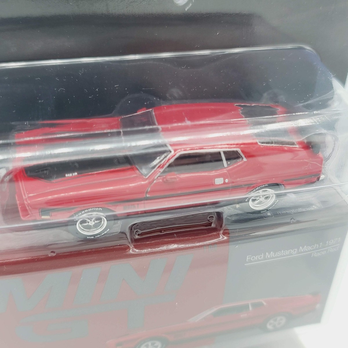 Mini GT '71 Ford Mustang Mach 1 - 1:64, Racing Red (2026 MiJo