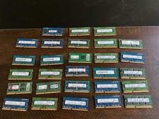 Bulk Lot of 28x 4GB DDR3 Laptop RAM SO-DIMM Mixed Brands