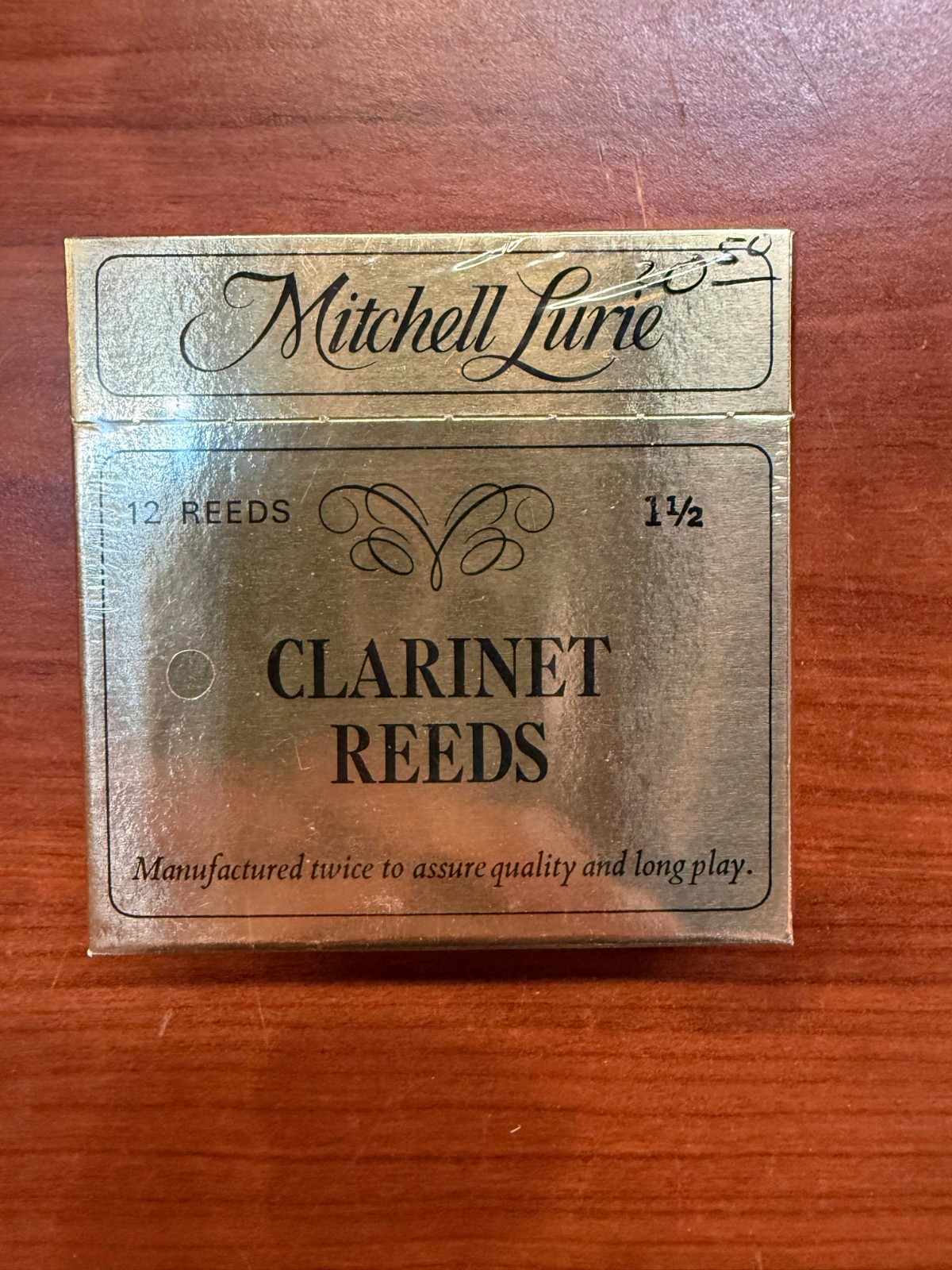 Mitchell Lurie Clarinet Reeds - 12 Pack - NEW OLD STOCK - Size 1.5 - SEALED