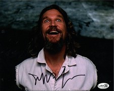 Jeff Bridges Signed 8x10 Photo Big Lebowski The Dude JSA