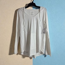 Sonoma Everyday Hoodie Pullover Top White Size Medium NWT