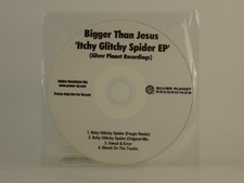 BIGGER THAN JESUS ITCHY GLITCHY SPIDER EP (H1) 4 Track Promo CD Single including