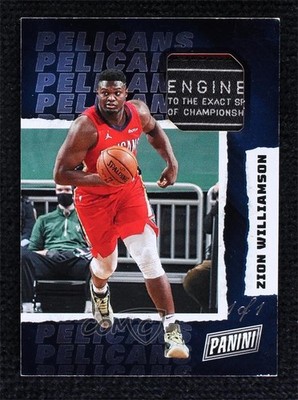 2022 Panini National Convention Memorabilia Prime 1/1 Zion Williamson #ZW 1cc7
