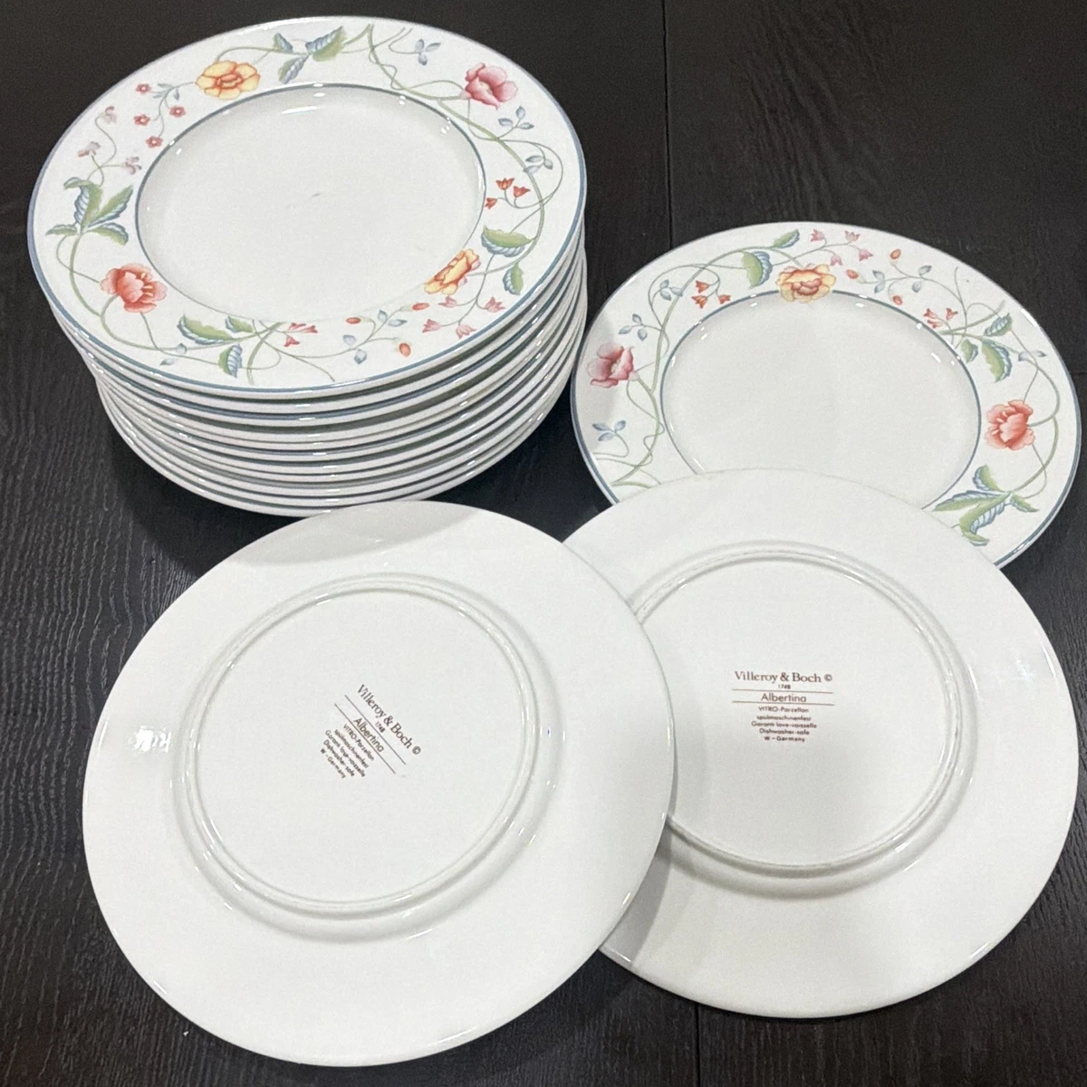 Villeroy & Boch Floral Dinnerware Plates for sale | eBay