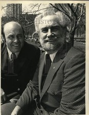 1973 Press Photo Joe Garagiola & Brooks Foster on NBC Television special