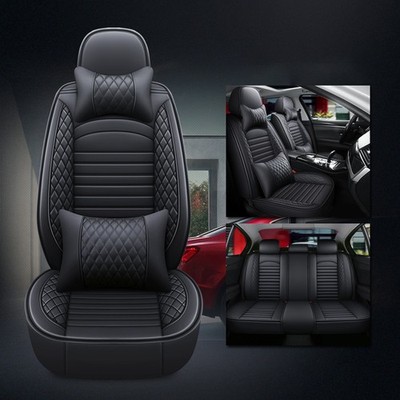 Car Seat Covers Universal 5-Seater Leather Waterproof For Toyota Camry
