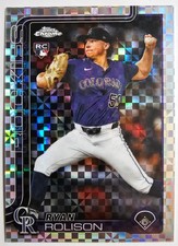 2025 Topps Chrome Update Series #USC123 Ryan Rolison X-Fractor RC