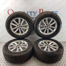 JAGUAR F-PACE ALLOY WHEELS WITH TYRES PCD5x108 CB63.4 255/60R18 X761 2017
