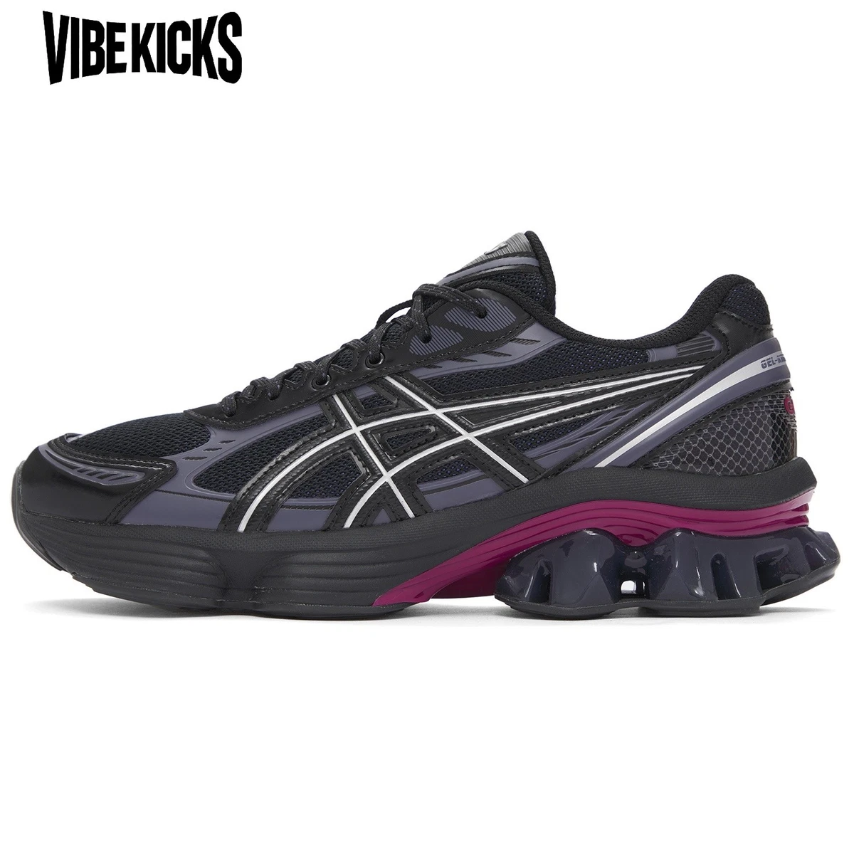 ASICS Gel Kinetic Fluent Black Pink for Sale | Authenticity