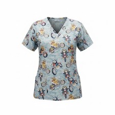 Womans Scrub Tops. Bulk Package, All 3 Together.