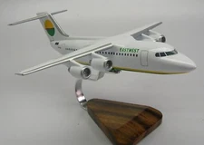 BAE-146 East West BAE146 Airplane Wood Model Free Ship
