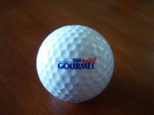 LOGO GOLF BALL-THE BUDGET GOURMET...
