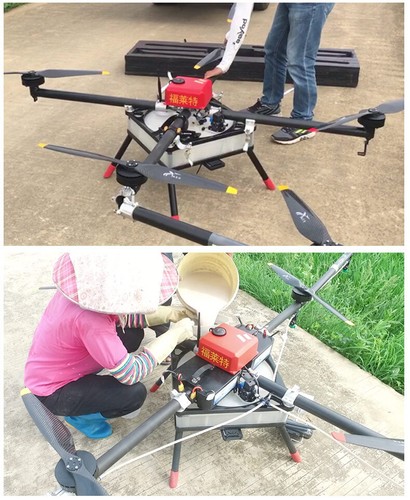 Zyhobby 20L ZB20L-6 Agricultural drones Spraying UAV Electric 45kg Model - Picture 5 of 11