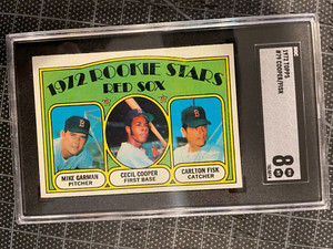 Carlton Fisk 1972 Topps #79 Rookie Stars Price Guide - Sports Card 