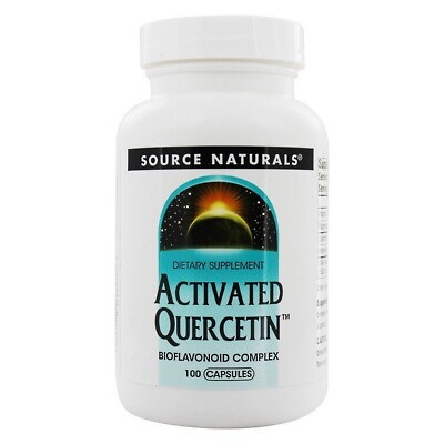 Source Naturals Activated Quercetin Bioflavonoid Complex, 100 Capsules