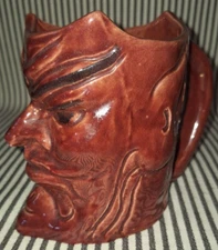 VTG USMC US MARINES CORP RED DEVIL VMF 232 HANDMADE ART POTTERY COFFEE MUG 1950s