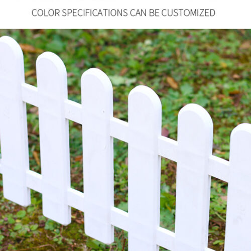 (50×13cm / 19.7x5.1in)Garden Fence Decorative Fence Frieze Fence Picket Fence - Foto 1 di 6