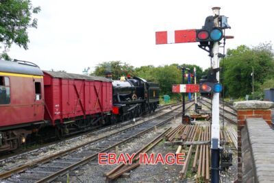 FOTO GWR LOK 4953 BEI NORTH WEALD. GWR HALL CLASS 4-6-0 4953 PITCHFORD HALL ON