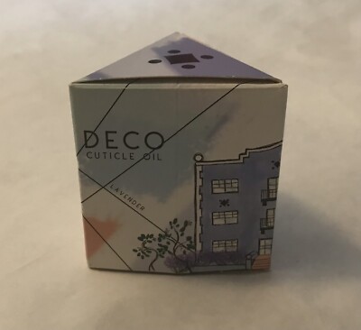 New in Box  - DECO Miami - Lavender Cuticle Oil for Nails 6 ml
