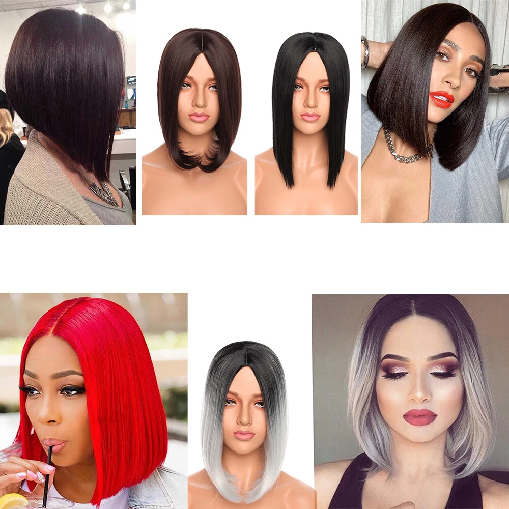 Cosplay wigs top no bangs