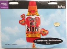 Anagram Helium Supershape Foil Balloon 29" Sexy Sauce Lover's Hot Stuff Love