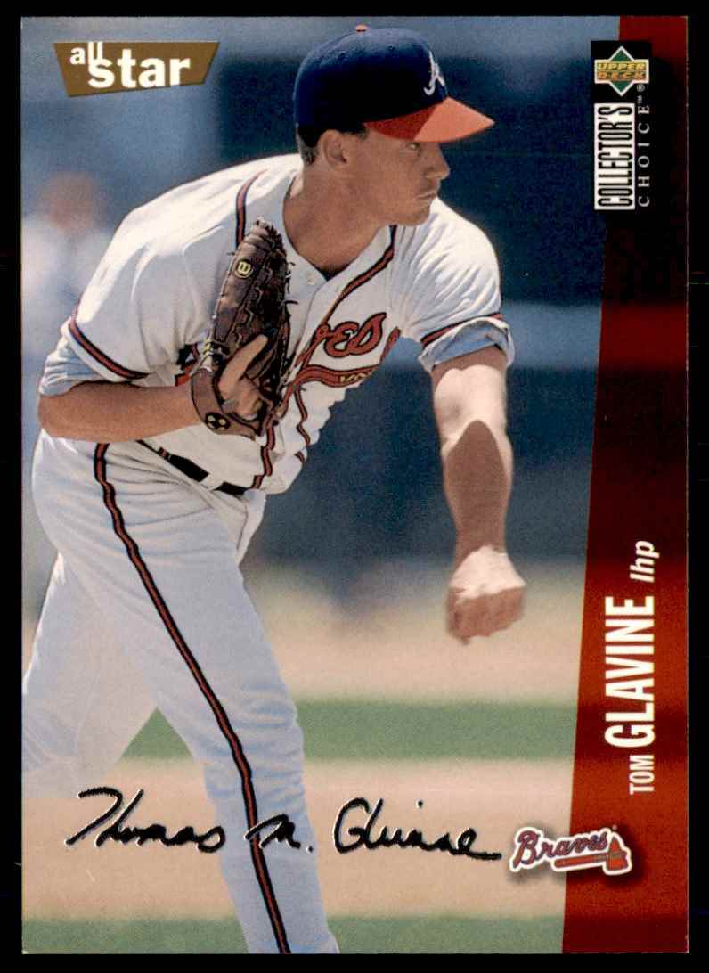 1996 Collector's Choice Tom Glavine Atlanta Braves #455