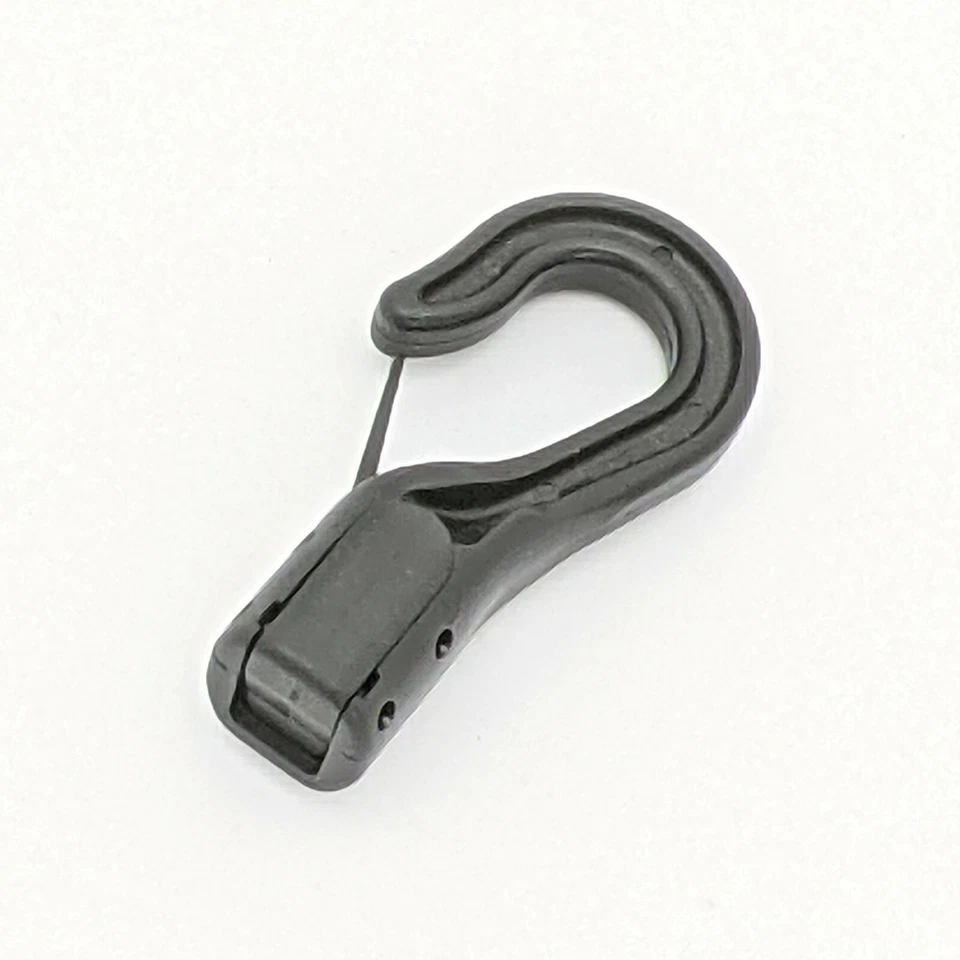 (50 Pack) Posi-Grip Cord Hook for 1/4"-1/8" Bungee/Elastic/Static Cord MADEinUSA - Изображение 4 из 4