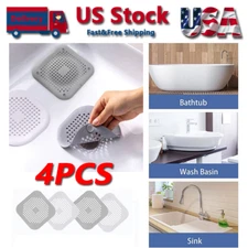 Bathroom Drain Hair Catcher Bath Stopper Plug Sink Strainer Filter Shower Covers