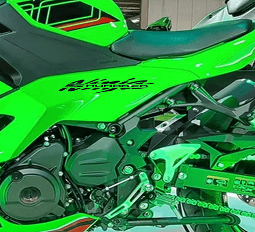 NINJA 500 KAWASAKI CUSTOM FAIRING TANK WINDSCREEN DECALS STICKERS - Picture 5 of 10