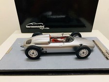 Tecnomodel 1/18 Resin Car Porsche 718 F2 1960 Press Edition Silver New Belt Case