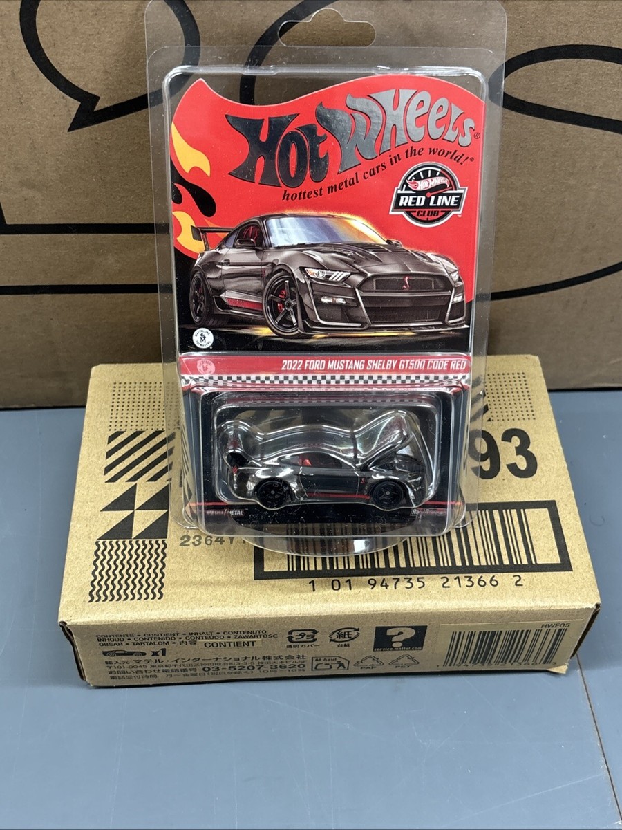 Hot Wheels RLC 2022 Ford Mustang Shelby GT500 Code Red HWF05