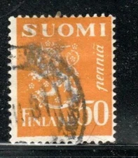 FINLAND SUOMI  EUROPE  STAMPS USED LOT 1448F