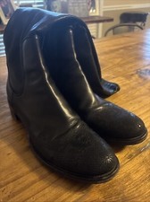 Women’s Authentic PRADA Embroidered Boots Italian Leather~38~US 8~$1300 Retail